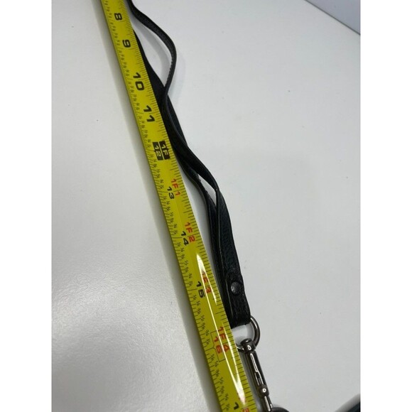 COACH East West Lanyard ID Case Badge Holder in Black Sport Calf Leather 63629 - Picture 8 of 8